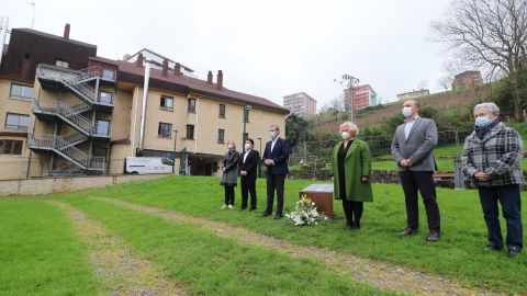 Homenaje a las victimas del COVID 19 de las residencias 