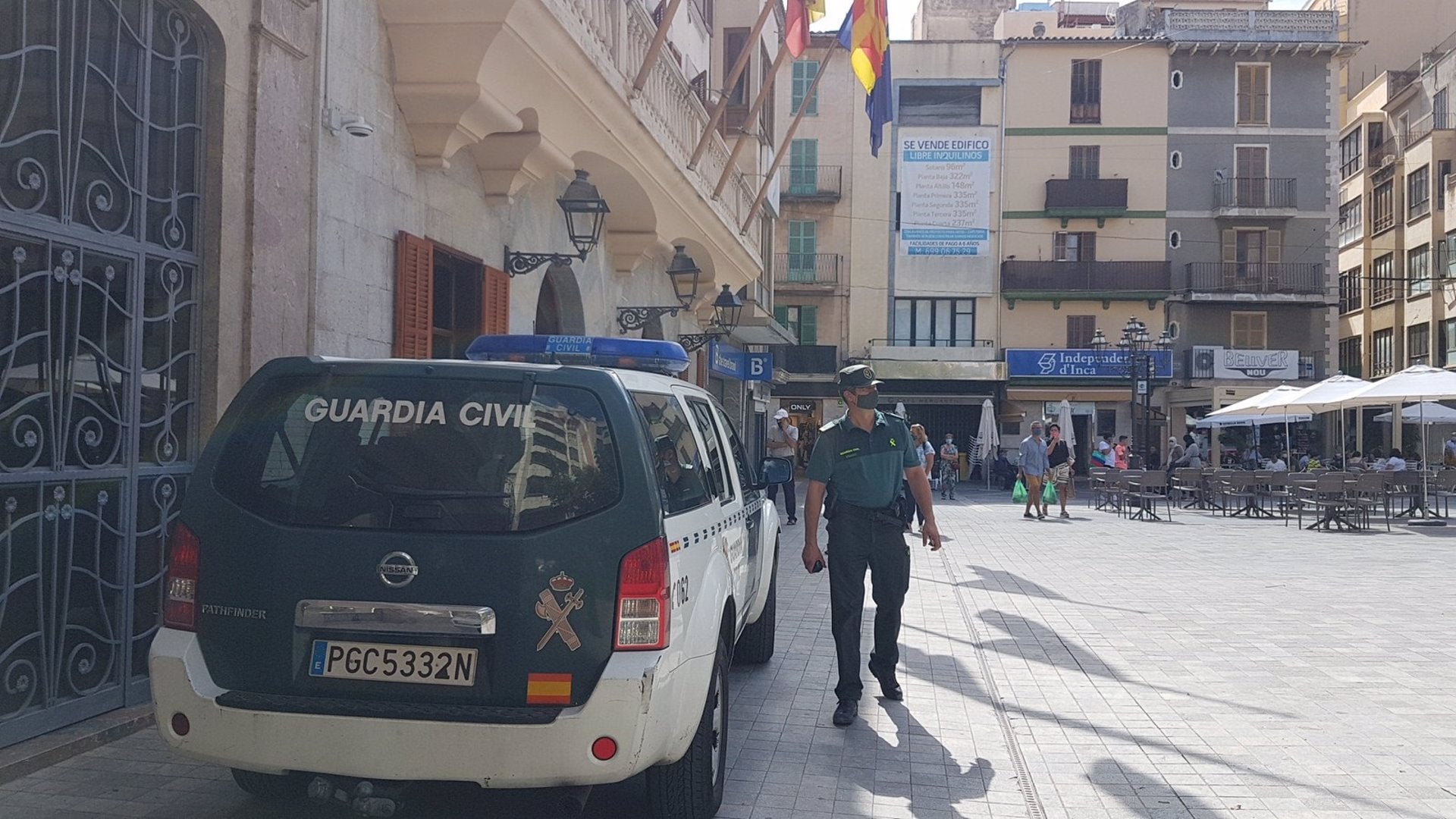 Prisión provisional sin fianza para el detenido por el crimen de Inca Prisión provisional sin fianza para el detenido por el crimen de Inca