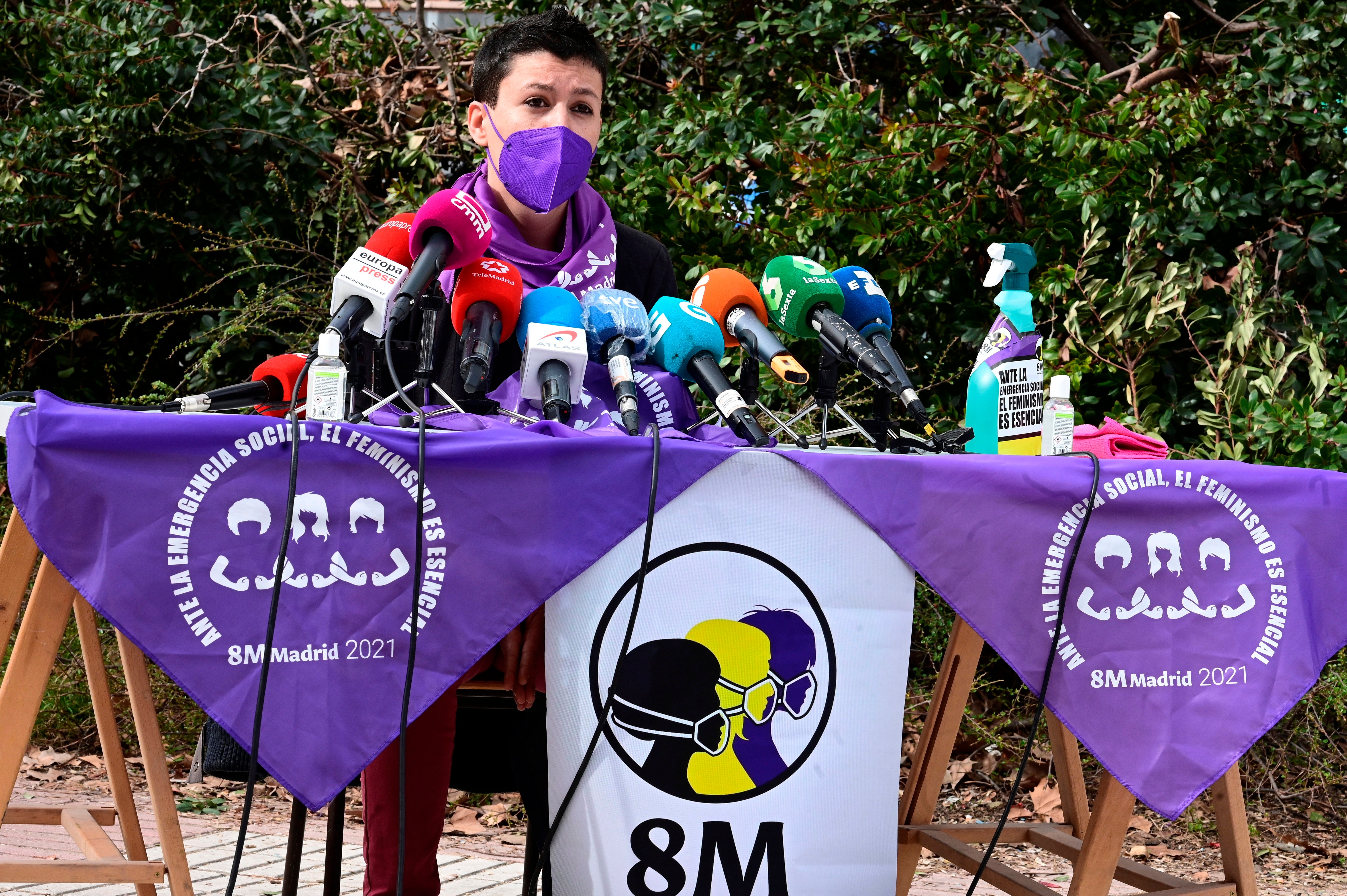 La Comisión 8M convoca cuatro manifestaciones con menos de 500 personas en Madrid La Comisión 8M convoca cuatro manifestaciones con menos de 500 personas en Madrid