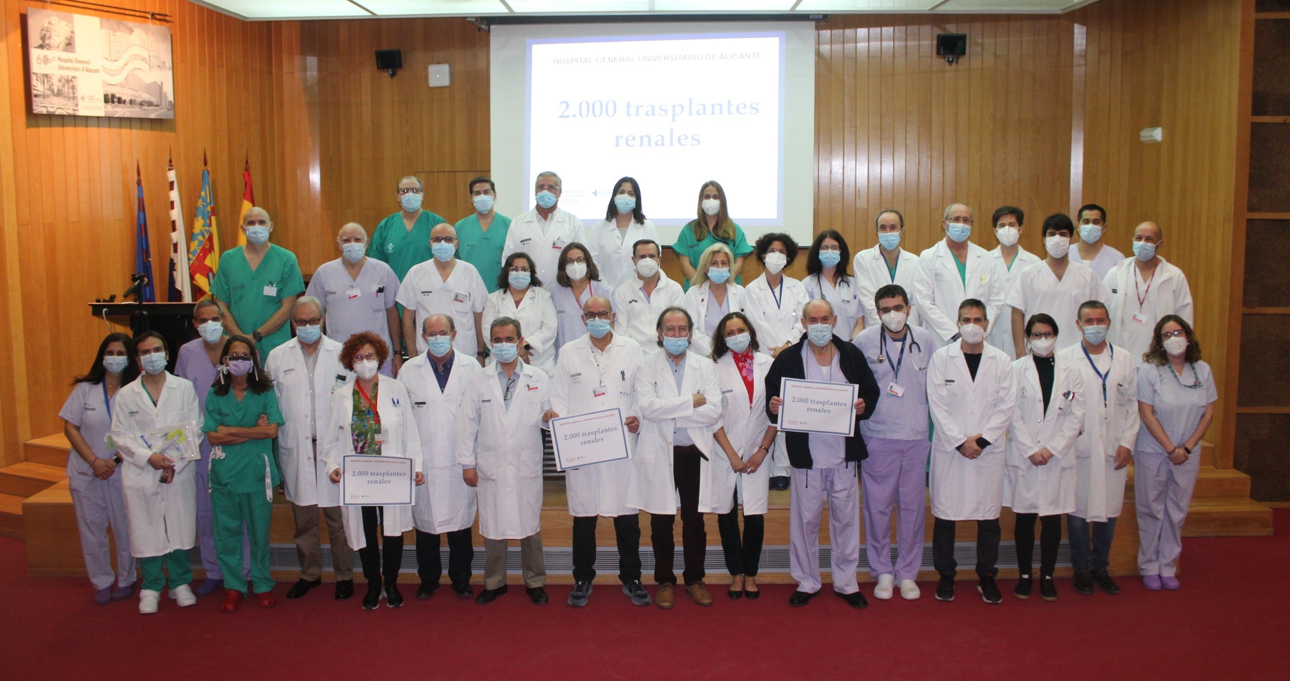 El Hospital General de Alicante supera la barrera de los 2.000 trasplantes renales El Hospital General de Alicante supera la barrera de los 2.000 trasplantes renales
