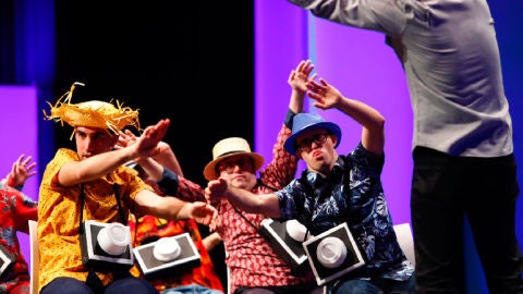 Grupo de teatro de la Fundaci&oacute;n CEDES