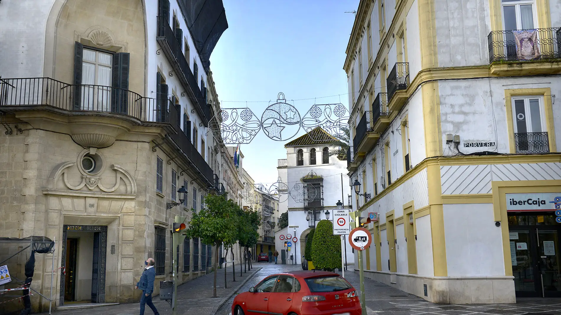 Calle Tornería, en Jerez