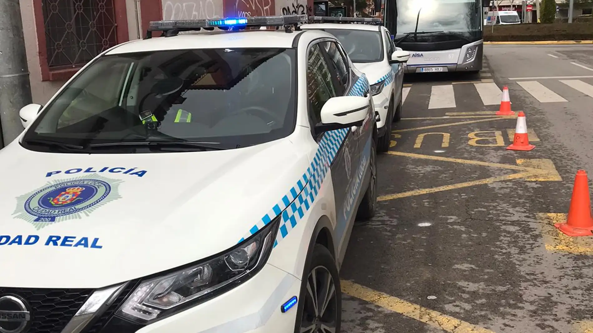 Un vehículo de la Policía Local de Ciudad Real