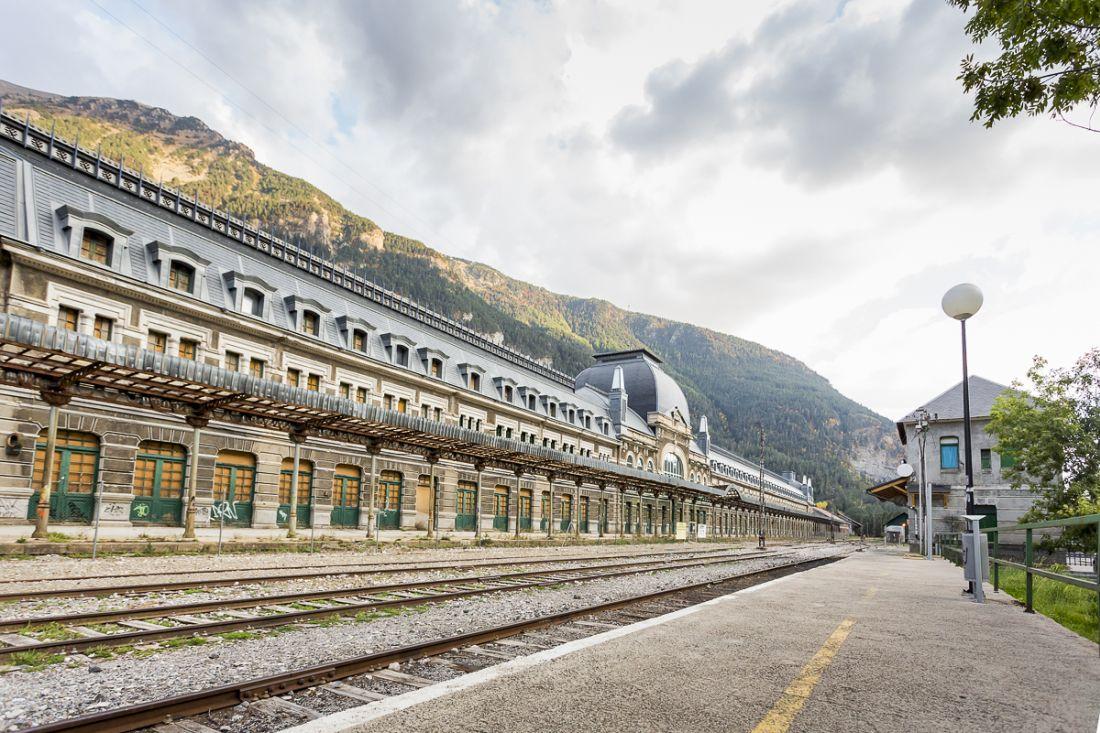 Ábalos inaugura este jueves la nueva estación de tren de Canfranc Ábalos inaugura este jueves la nueva estación de tren de Canfranc