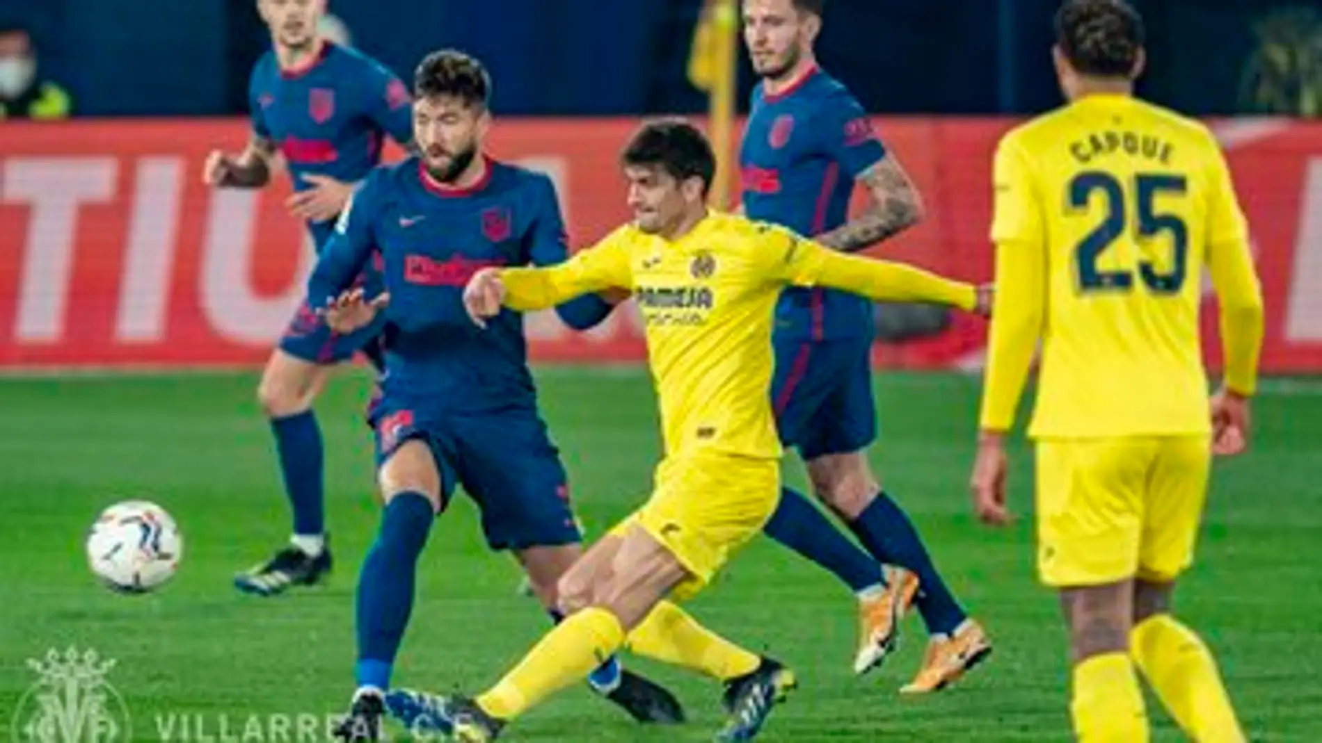 El Villarreal cae con el Atlético y suma siete jornadas sin ganar
