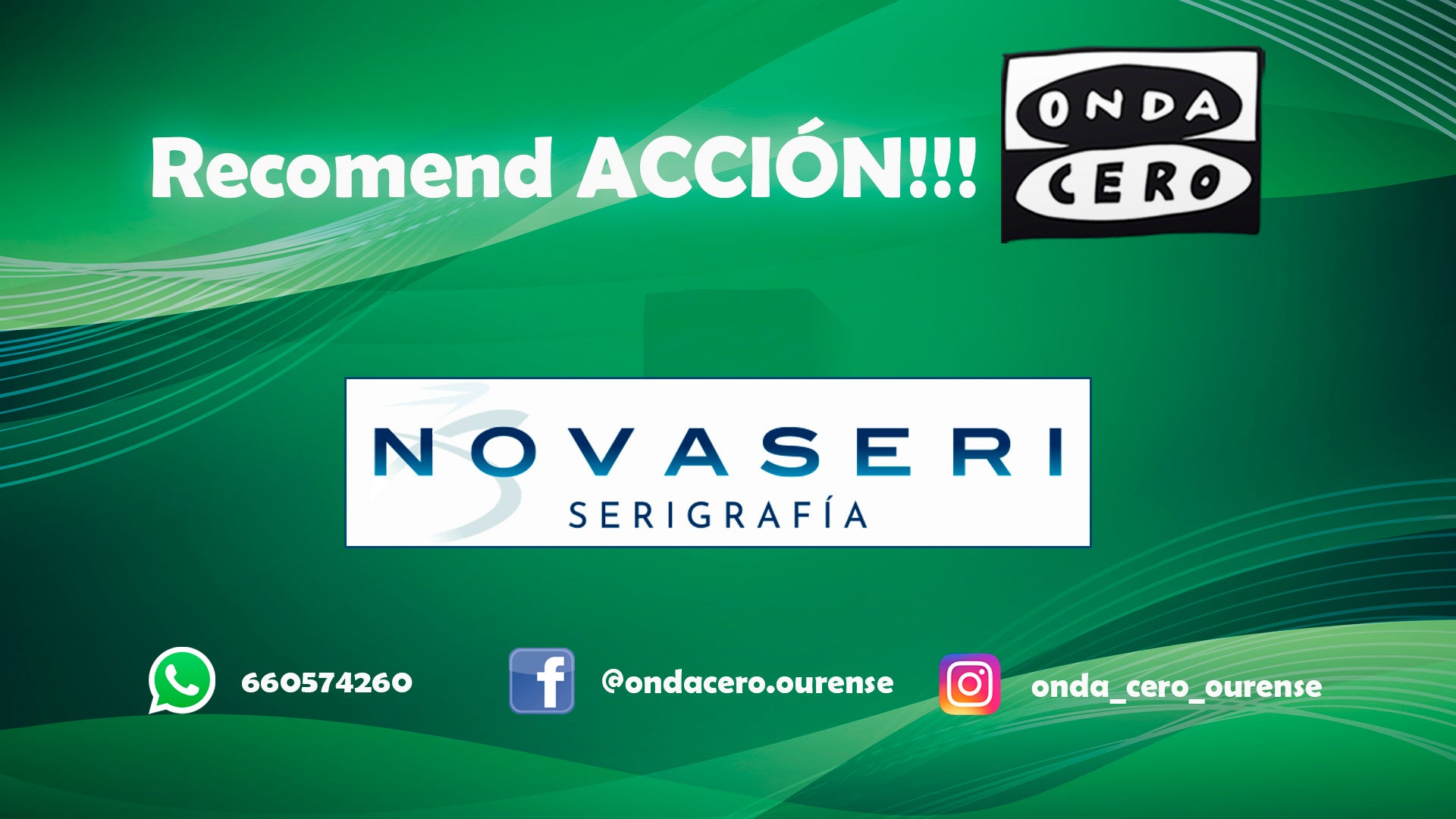 A cadea solidaria de Onda Cero Ourense e Novaseri A cadea solidaria de Onda Cero Ourense e Novaseri