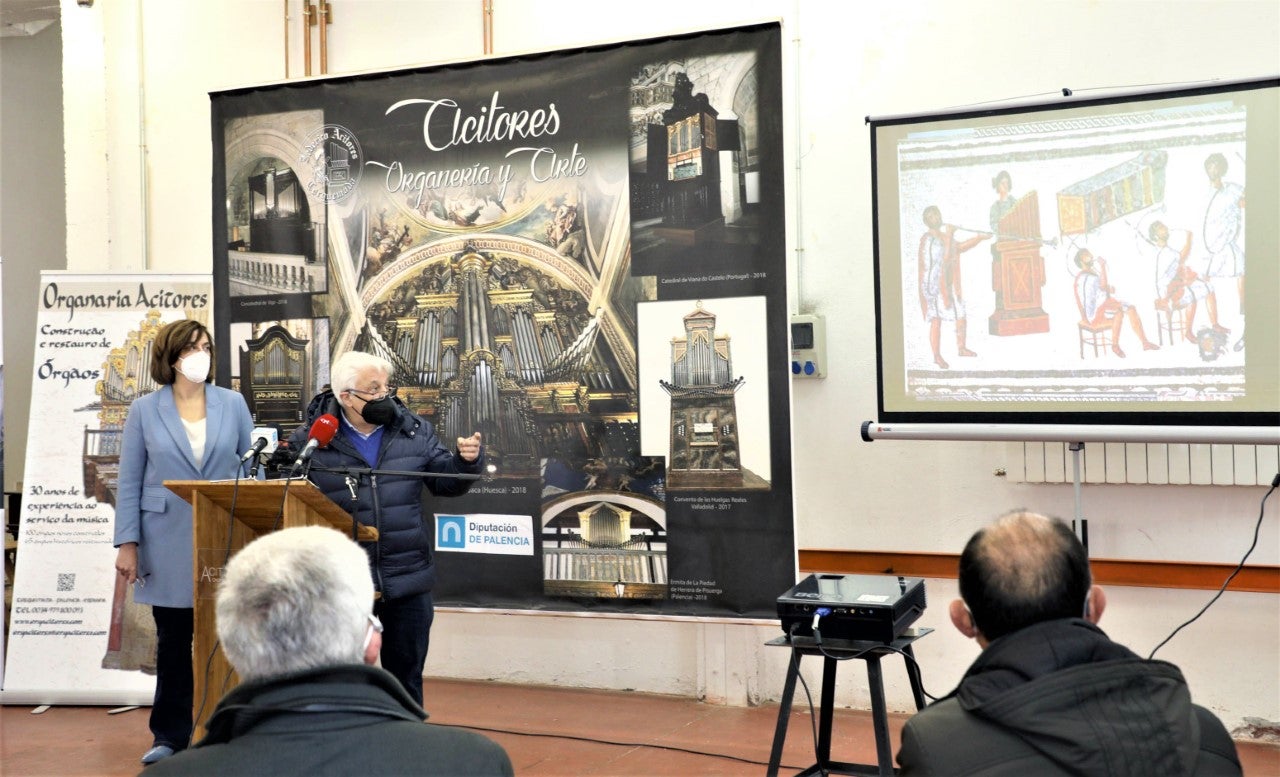 La Diputación de Palencia instalará un hydraulis en la Villa de La Olmeda La Diputación de Palencia instalará un hydraulis en la Villa de La Olmeda