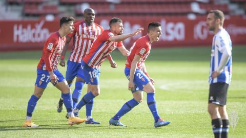 Djurdjevic celebra el gol