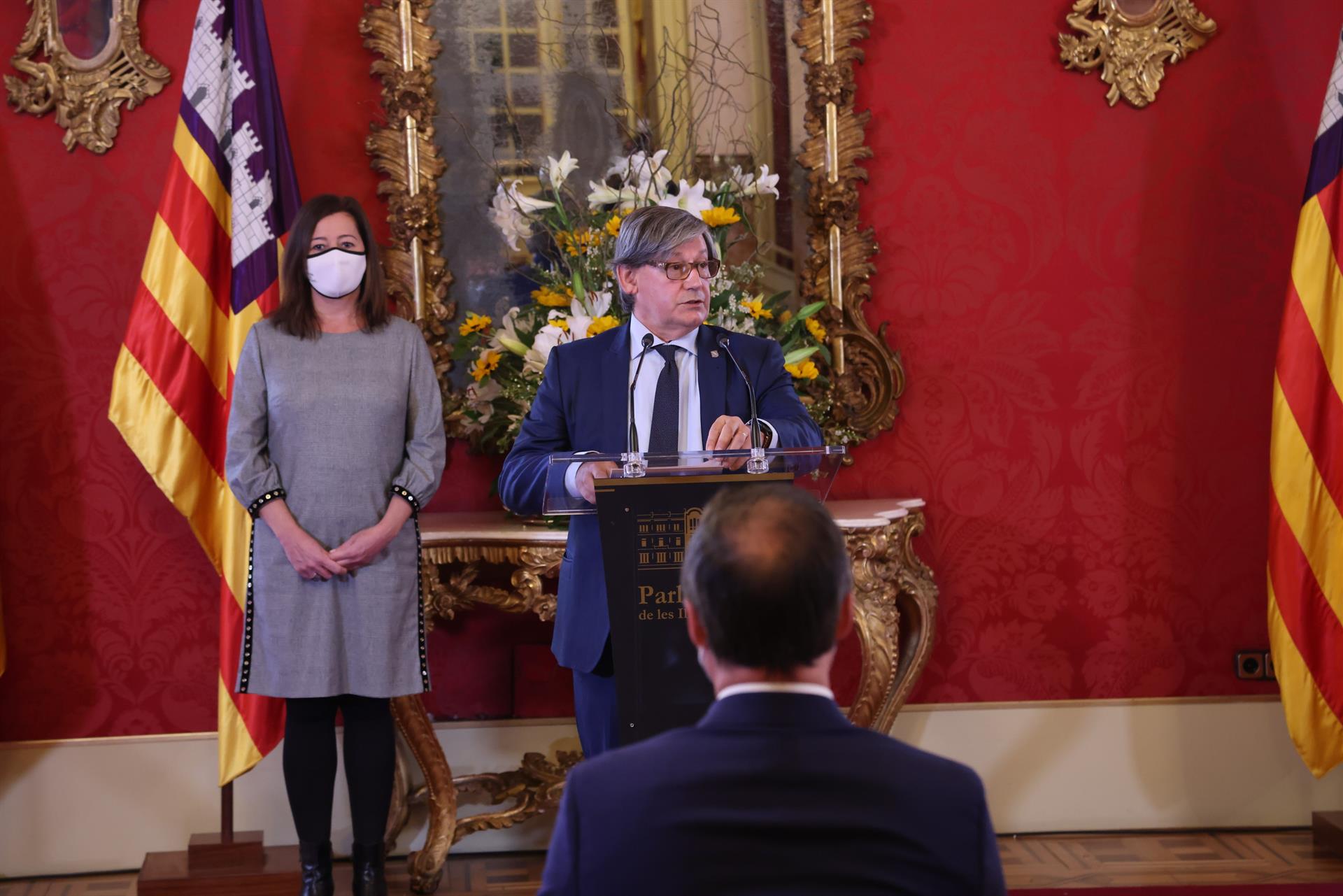 Thomàs reivindica el papel del Estatuto de Autonomía como "arma contra la pandemia" en el Día de Baleares Thomàs reivindica el papel del Estatuto de Autonomía como "arma contra la pandemia" en el Día de Baleares