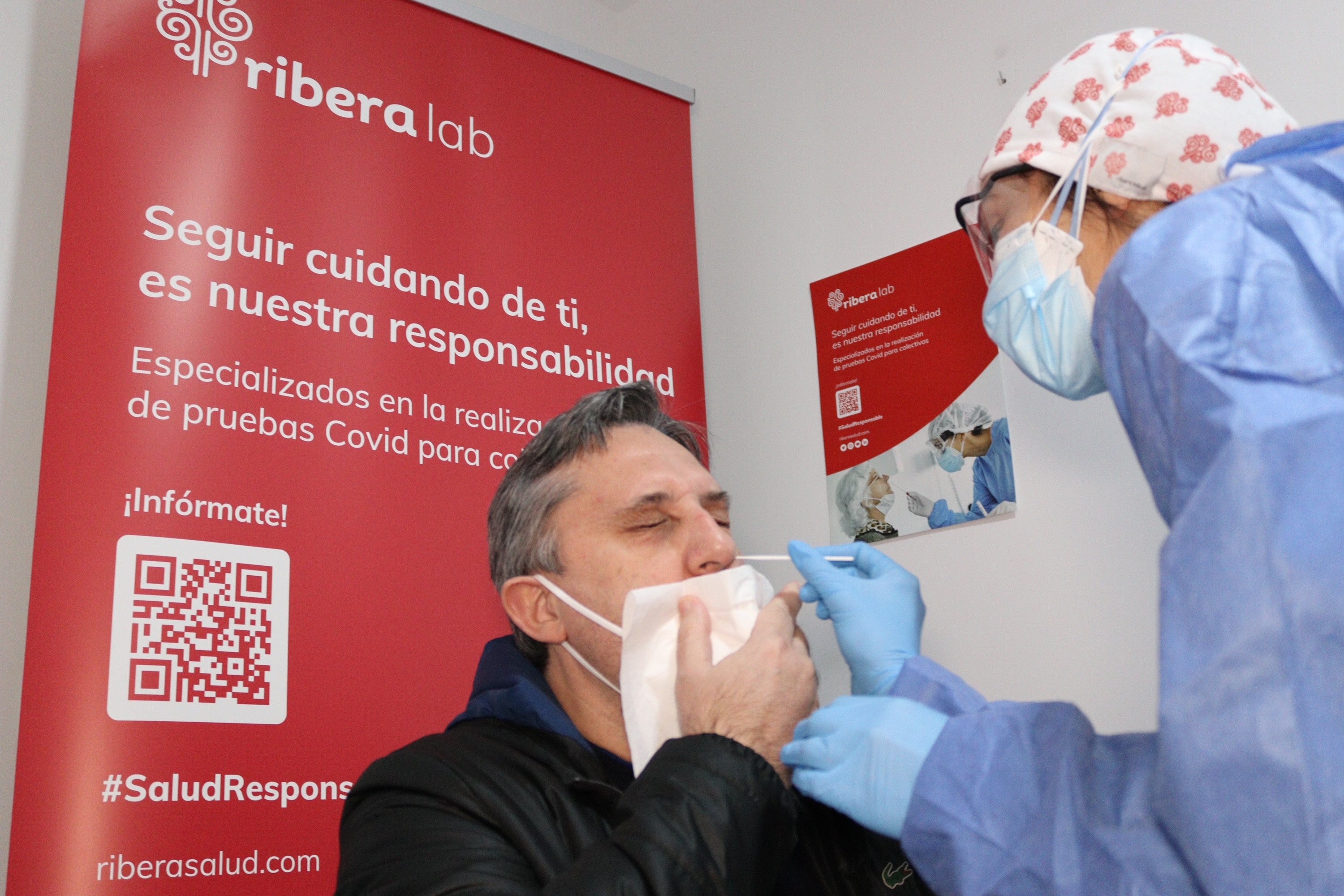 La división de laboratorio del grupo sanitario Ribera intensifica la realización de test para ayudar a garantizar la seguridad durante la desescalada y evitar una cuarta ola La división de laboratorio del grupo sanitario Ribera intensifica la realización de test para ayudar a garantizar la seguridad durante la desescalada y evitar una cuarta ola