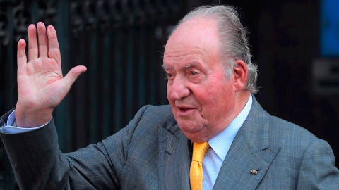 El rey emérito Juan Carlos de España