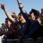 Asistentes a un concierto del Primavera Sound Barcelona Asistentes a un concierto del Primavera Sound Barcelona