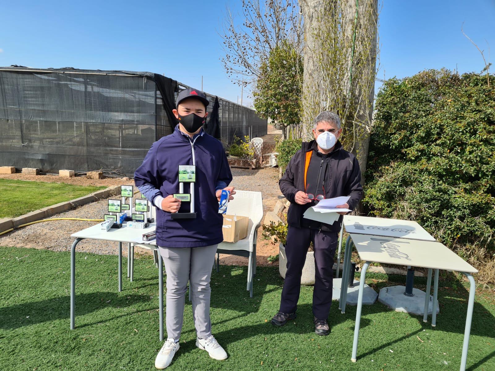 Carlos Cañego Manzanares vencedor absoluto en el primer torneo del año Carlos Cañego Manzanares vencedor absoluto en el primer torneo del año