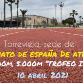 Esta importante competición se celebrará el sábado 10 de abril en la pista municipal de atletismo Daniel Plaza, y competirá toda la élite del atletismo español y portugués 