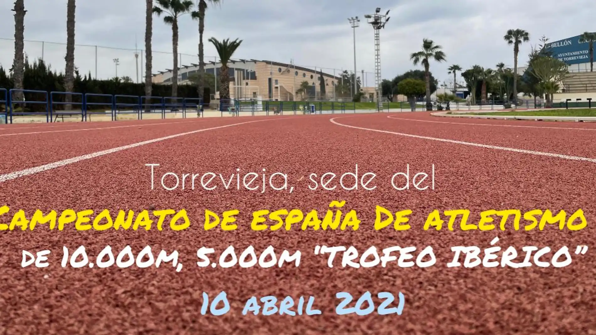 Esta importante competición se celebrará el sábado 10 de abril en la pista municipal de atletismo Daniel Plaza, y competirá toda la élite del atletismo español y portugués 
