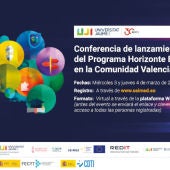 Conferencia de lanzamiento del Programa Horizonte Europa en la Comunidad Valenciana 