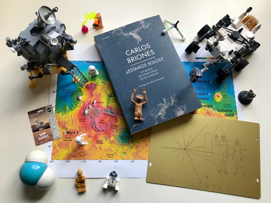 Carlos Briones: "Es un buen momento para hacerse la pregunta de si estamos solos en el universo" Carlos Briones: "Es un buen momento para hacerse la pregunta de si estamos solos en el universo"