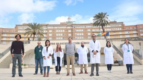 Profesionales del Hospital Virgen del Rocío