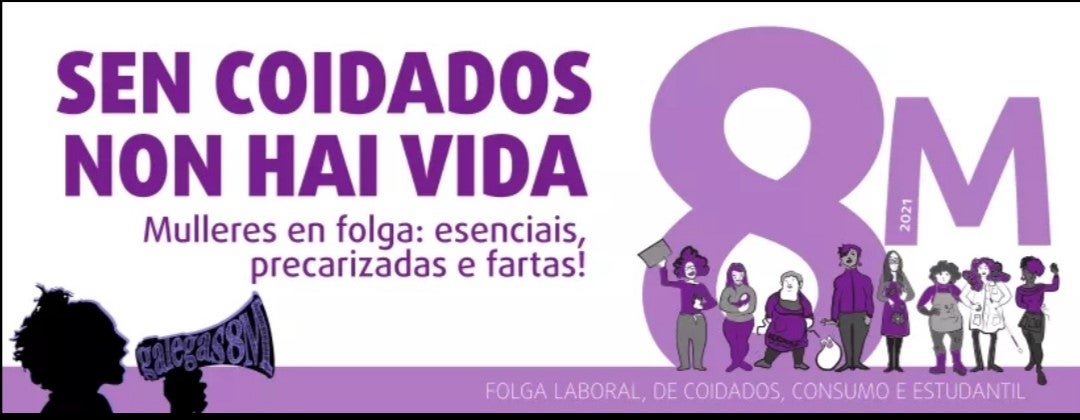 Galegas 8M convoca 15 actos en la provincia Galegas 8M convoca 15 actos en la provincia