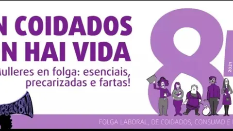 Galegas 8M Día Internacional de la Mujer