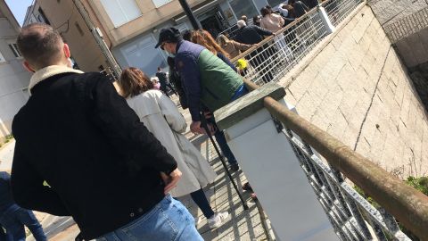 Colas en un bar el pasado fin de semana