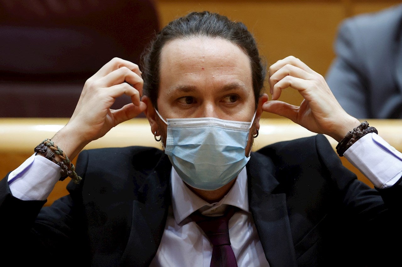 Pablo Iglesias ve un "horizonte republicano" tras la vacunación de las infantas Pablo Iglesias ve un "horizonte republicano" tras la vacunación de las infantas