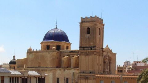 Bas&iacute;lica de Santa Mar&iacute;a de Elche.