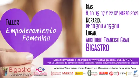 Cada 8 de marzo se celebra, en la mayor parte de los países, el Día Internacional de la Mujer, visibilizando las diferentes luchas a favor de los derechos de trato y oportunidades para pedir que éstos se cumplan bigastro