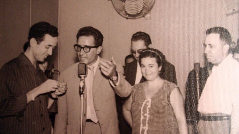 Diego G&oacute;mez durante su juventud