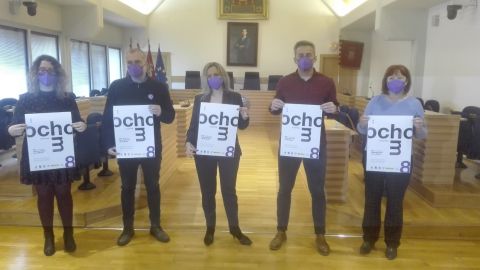 Varios concejales han presentado la programación del Ayuntamiento para el 8M Varios concejales han presentado la programación del Ayuntamiento para el 8M