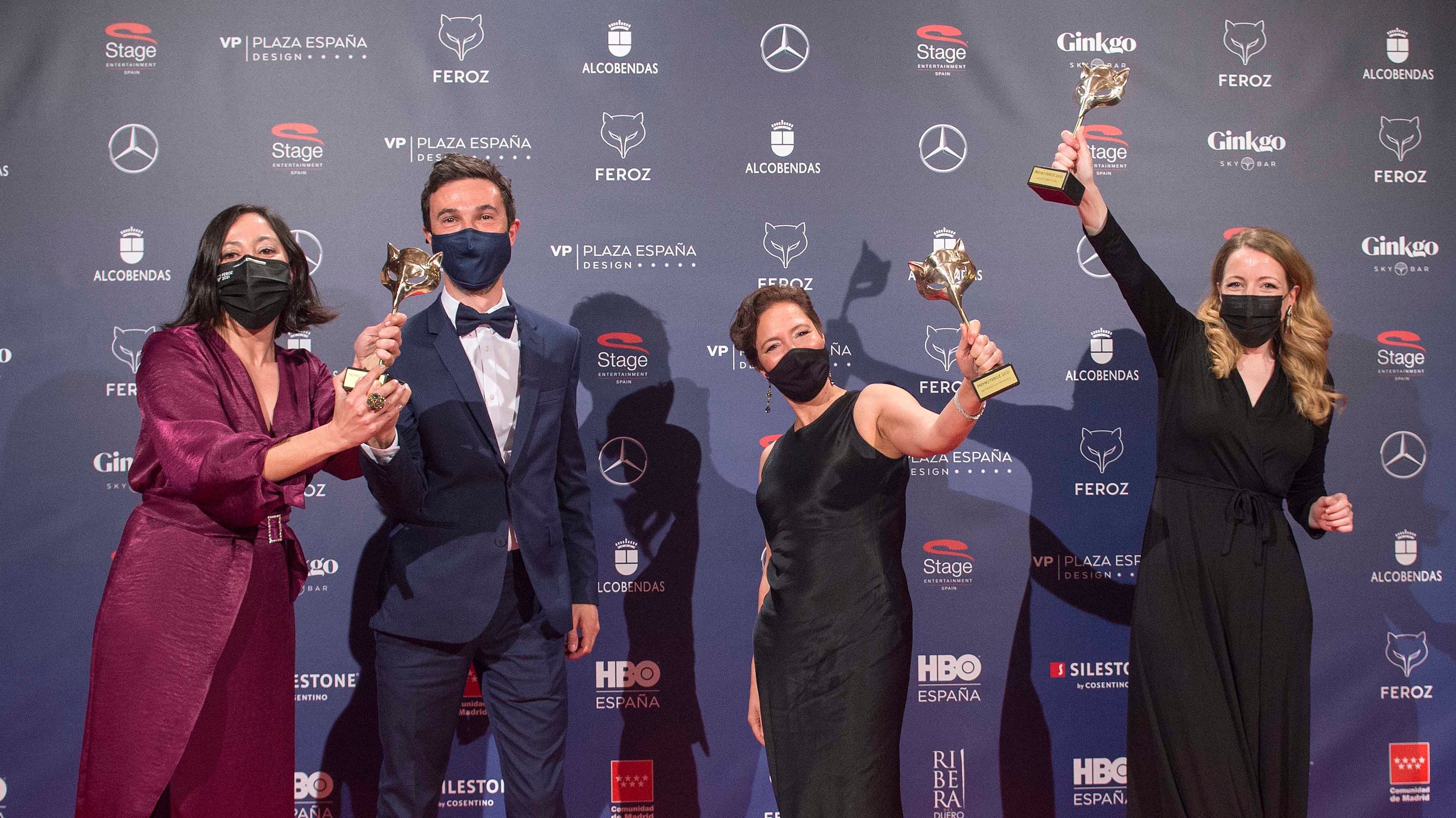 'Las niñas' y 'Antidisturbios' triunfan en unos Feroz 2021 marcados por Victoria Abril 'Las niñas' y 'Antidisturbios' triunfan en unos Feroz 2021 marcados por Victoria Abril