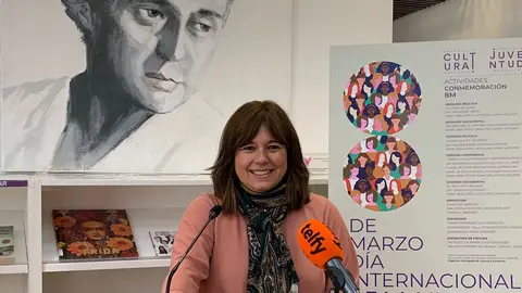 Mar Ezcurra, concejala de Cultura y Juventud, ha presentado las actividades que desde su área se han organizado con motivo del 8 de marzo mar ezcurra