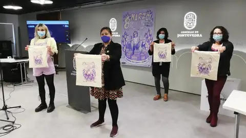 ‘Feminismo para cambiar o mundo’ Campaña 8M do Concello de Pontevedra-Más de Uno Pontevedra