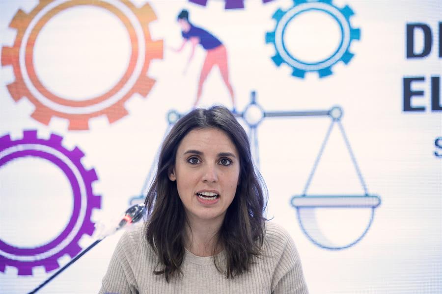 Irene Montero asegura que hay una "criminalización del movimiento feminista" Irene Montero asegura que hay una "criminalización del movimiento feminista"