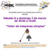 Vuelven los talleres gratuitos en familia de los fines de semana en el MUDIC 