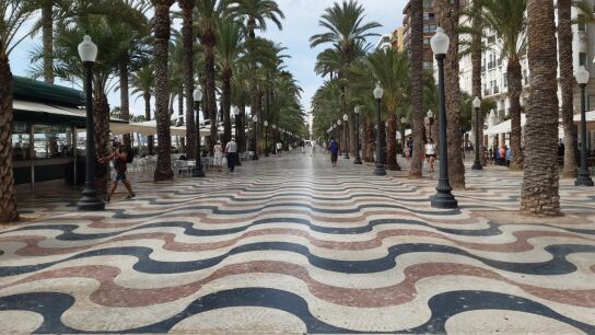 Explanada de Espa&ntilde;a de Alicante 