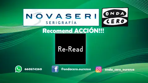 RecomedACCION!!! con Librería Re-Read RecomedACCION!!! con Librería Re-Read