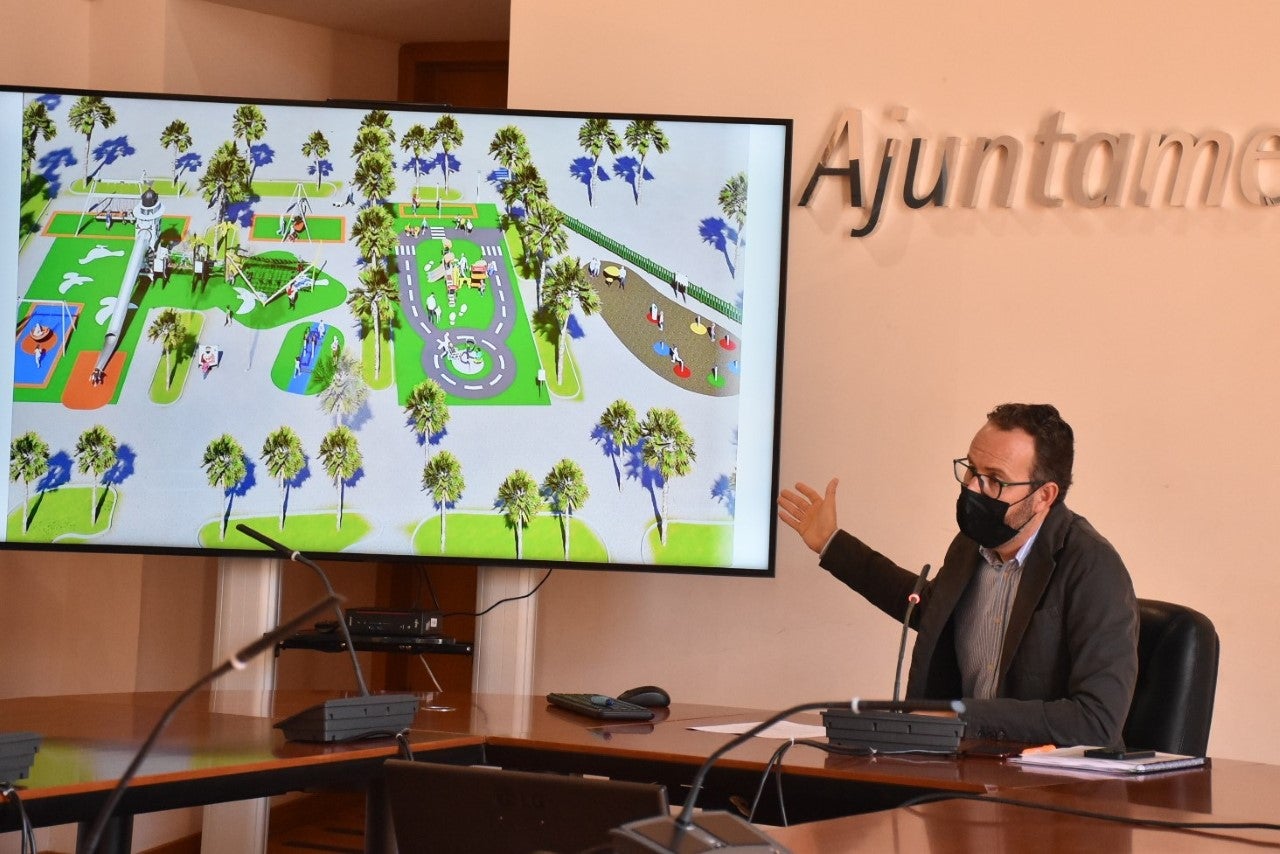 El Ayuntamiento de Elche dota de juegos infantiles tecnológicos el Parque Municipal El Ayuntamiento de Elche dota de juegos infantiles tecnológicos el Parque Municipal