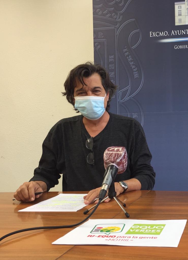 José García Llorente ( I.U.-EQUO ): " Estamos ante el Equipo de Gobierno más numeroso de la historia de Motril. Se basan solamente en la propaganda. " José García Llorente ( I.U.-EQUO ): " Estamos ante el Equipo de Gobierno más numeroso de la historia de Motril. Se basan solamente en la propaganda. "