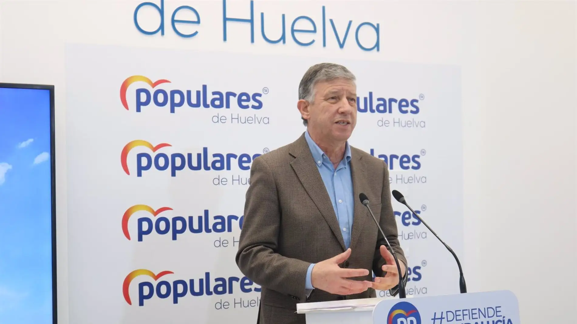 El diputado del PP por Huelva Carmelo Romero