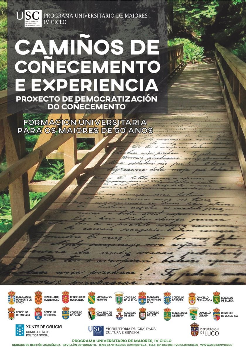 Varios seminarios da USC enchen de coñecemento o concello de Silleda Varios seminarios da USC enchen de coñecemento o concello de Silleda