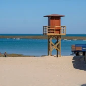 Una playa de Cádiz Una playa de Cádiz