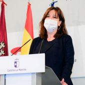 Blanca Fernández, consejera portavoz del Gobierno de CLM