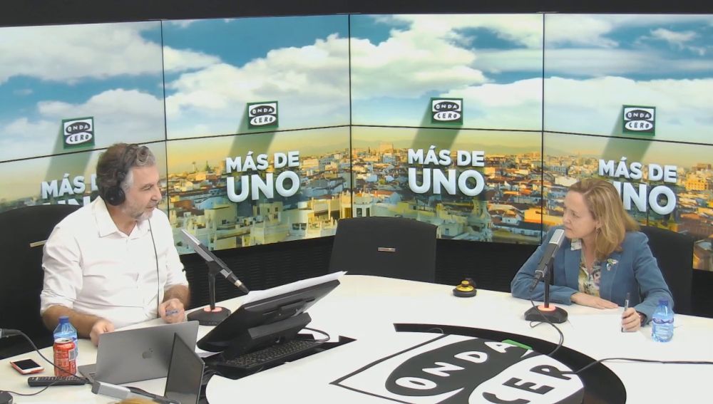 Nadia Calviño en Más de uno Nadia Calviño en Más de uno