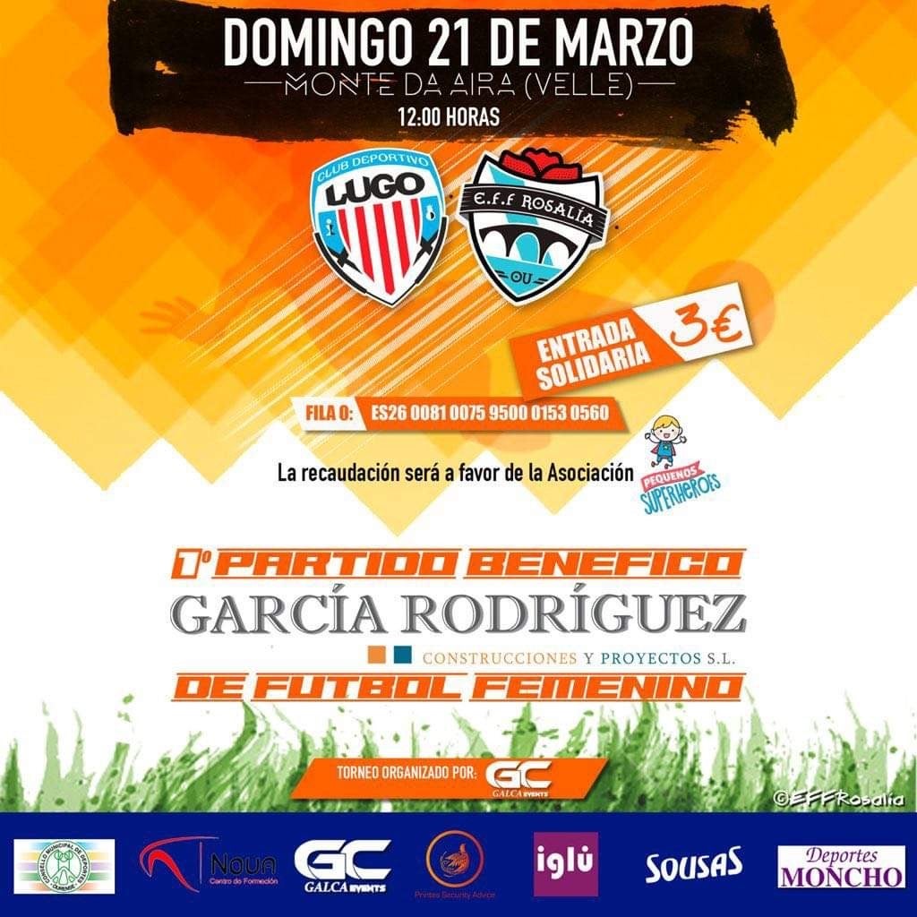 Fútbol feminino solidario este domingo en Velle Fútbol feminino solidario este domingo en Velle