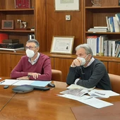 La reunión se celebra telemáticamente por motivos sanitarios por COVID-19, como ejemplo de responsabilidad para ayudar a minimizar y evitar los contagios entre los participantes La reunión se celebra telemáticamente por motivos sanitarios por COVID-19, como ejemplo de responsabilidad para ayudar a minimizar y evitar los contagios entre los participantes