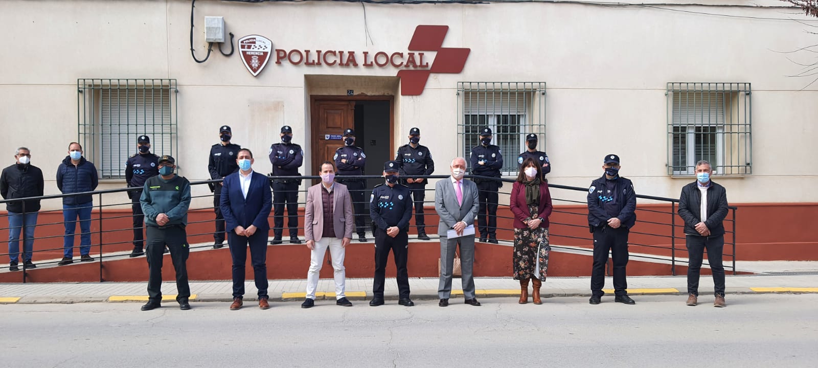 Inauguradas las nuevas dependencias de la Policía Local de Herencia Inauguradas las nuevas dependencias de la Policía Local de Herencia