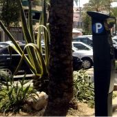 Parquímetro en Punta Umbría