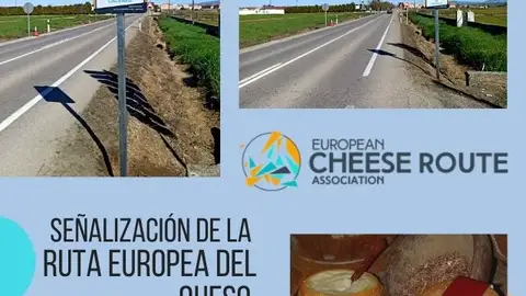Casar de Cáceres instala la señalización que la incluye en la Ruta Europea del Queso Casar de Cáceres instala la señalización que la incluye en la Ruta Europea del Queso