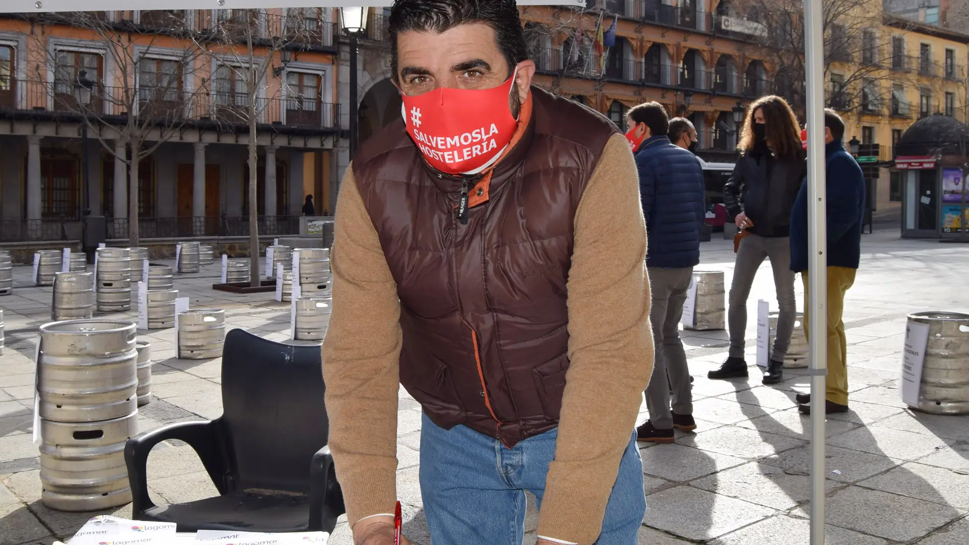 Tomás Palencia, presidente de la Asociación Provincial de Hostelería y Turismo de Toledo